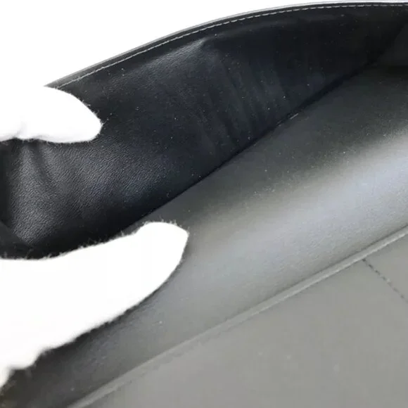 LOUIS VUITTON Vertical Long Zippy Wallet Monogram Shadow Black M62902 62FB267